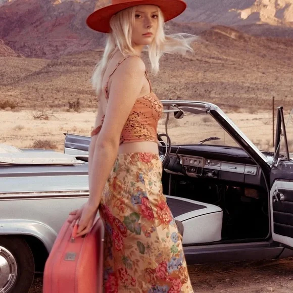 Novella Royale Behiti Skirt in Golden Gardener - XL - NWT - Picture 5 of 15